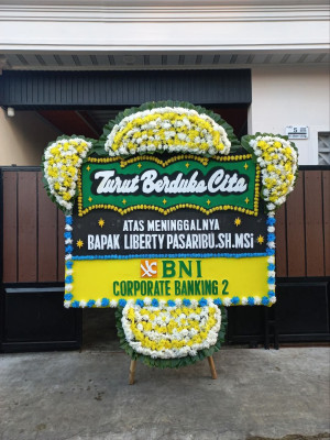 Papan Bunga Duka di Tebet