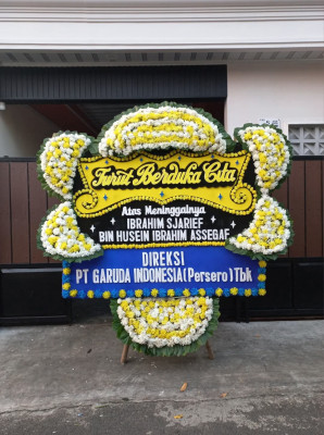 Papan Bunga Duka di Tebet